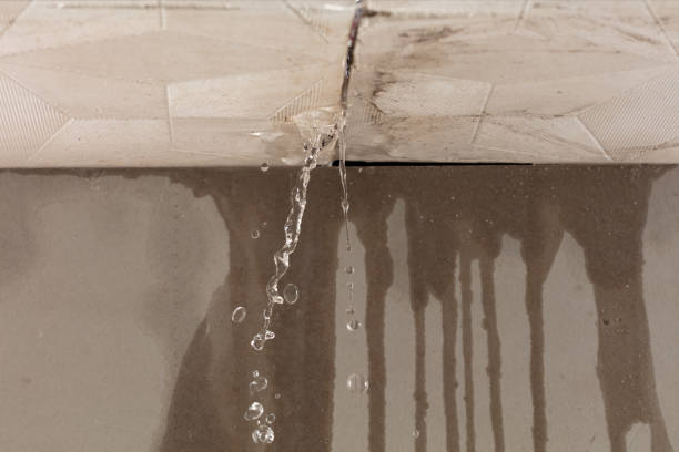 Professional Burst Pipe Cleanup technician working in Clementon, NJ